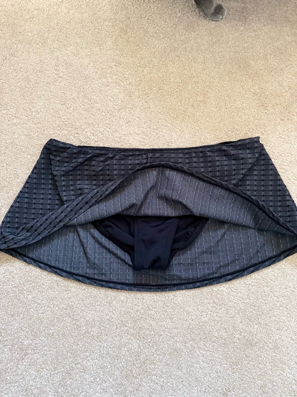 Vintage Nike Athletic Skirt Swim Skirt Running Tennis Built in Underwear - Picture 2 of 10